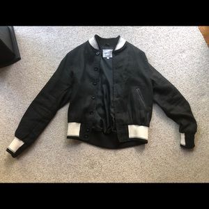 Slater and Son Linen Bomber